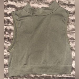 Olive Green Workout Tank